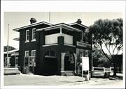Left corner elevation of building