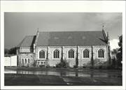 North side elevation of church