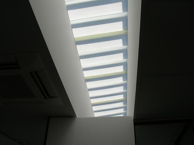 Detail of skylight in office 5