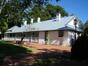 Front corner of house
