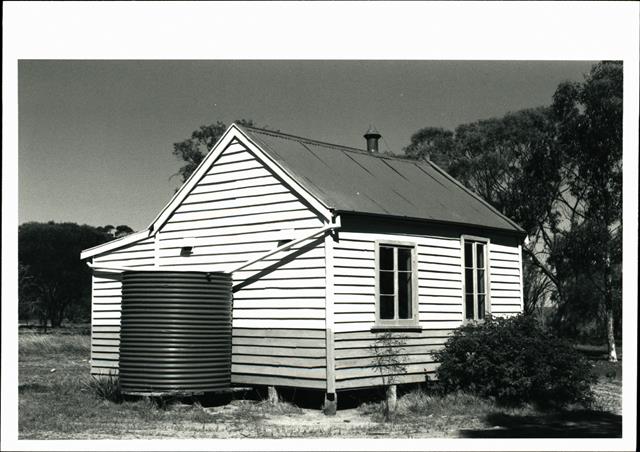 Rear right corner elevation of building