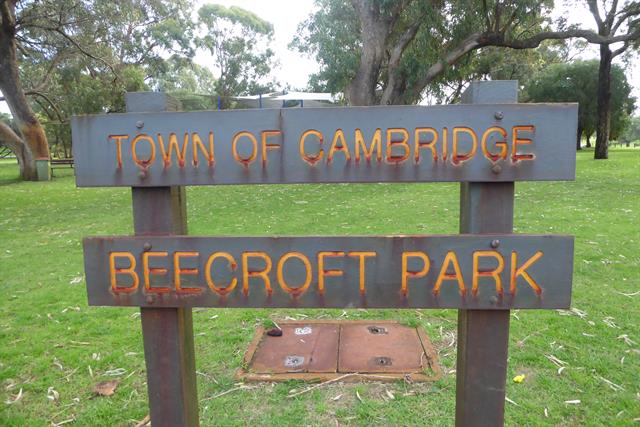 Beecroft Park  Signage