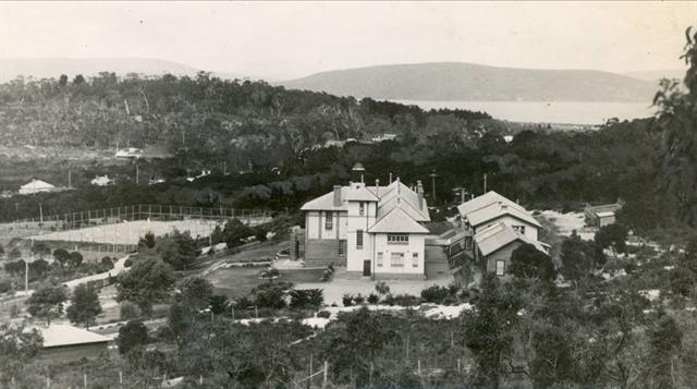 The school in c1930 not long after its construction