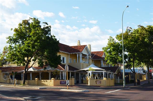 View south from the corner of Bussell Hwy and Willmott St