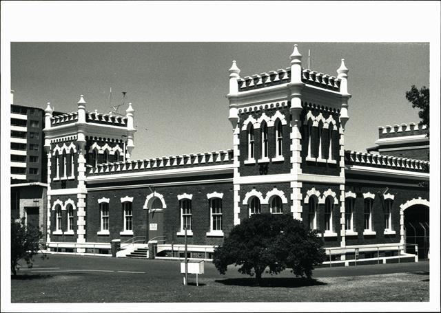 Right corner elevation of building