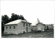 Front elevation of an early hospital building