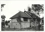 Corner elevation of church from North east