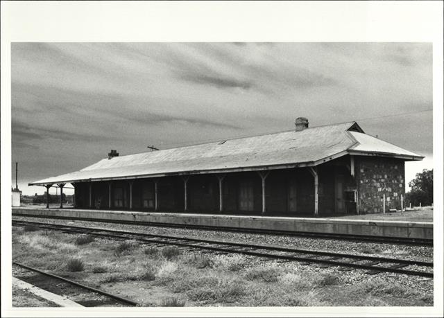 View of platform from tracks