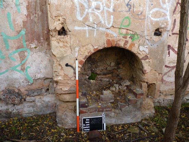 Postans' Cottage, north-east room fireplace