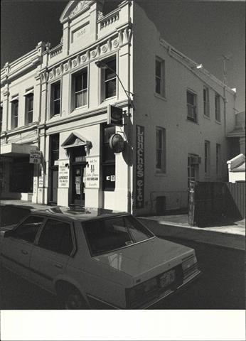 Right corner elevation of building