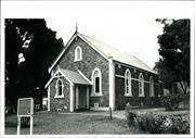 Front corner elevation of Bridgetown Methodist Church