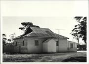 Angled right side elevation of building