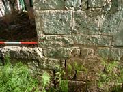 Postans' Cottage, north-east exterior wall detail