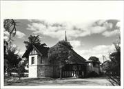 Corner elevation of building from South west