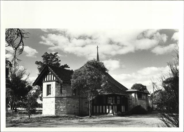 Corner elevation of building from South west