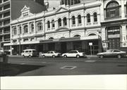 Front elevation of building façade