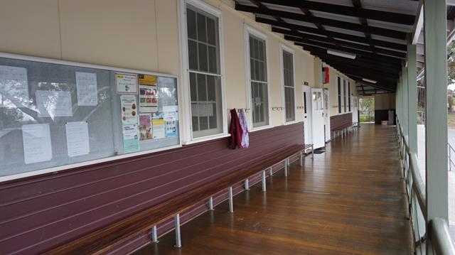 Verandah looking West