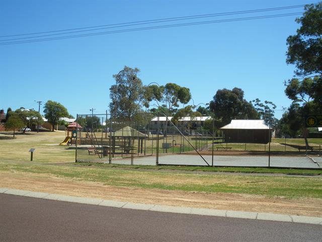 View looking North