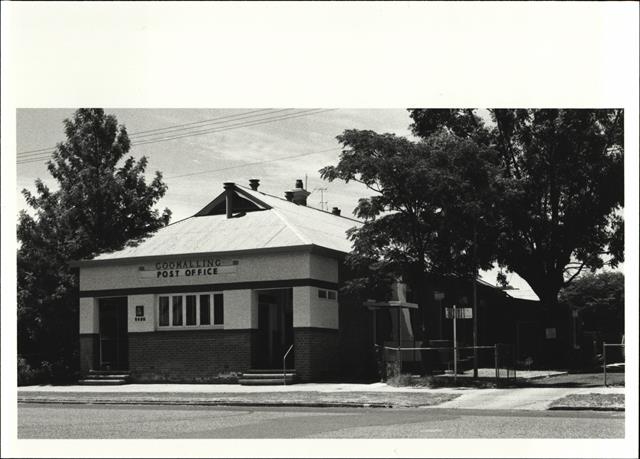 Corner elevation of building