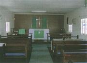 Interior view to altar