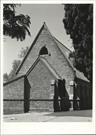 Rear elevation of church from North