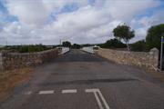 Looking east across bridge