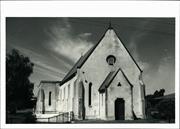 Front elevation of church