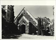 Front elevation of church