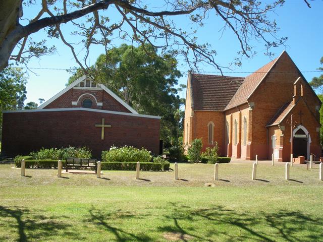 Front view of Church buildings