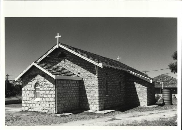 Corner elevation of building from North west