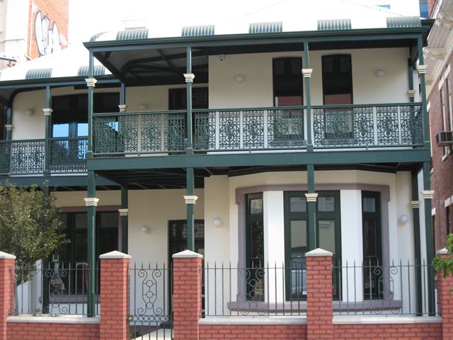 House adjacent to the Young Australia League Building