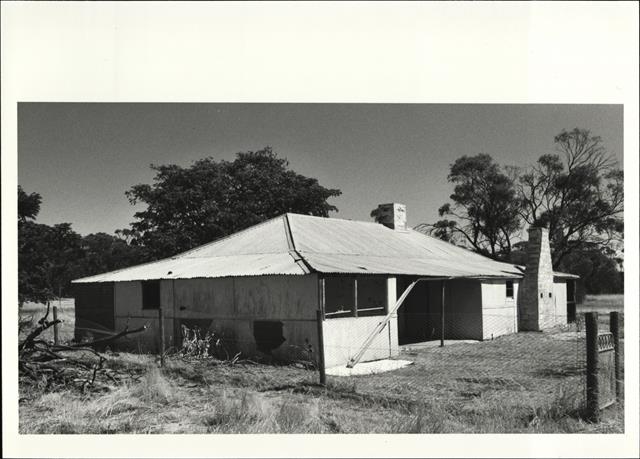 Rear left oblique elevation showing later additions
