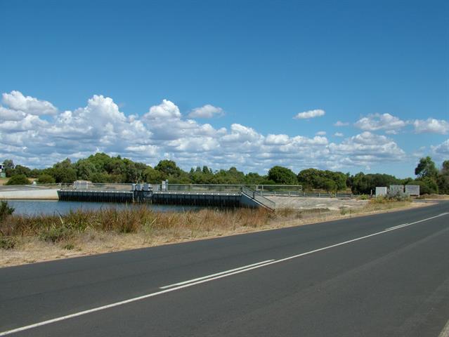 Vasse Floodgates as reconstructed in 2005 (Layman Road)