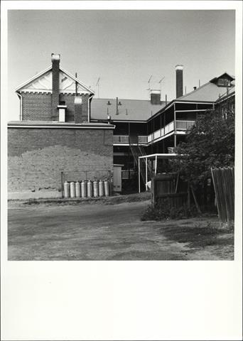 Rear elevation of building