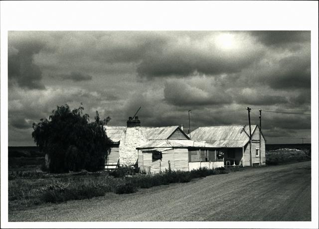 Left corner elevation of building