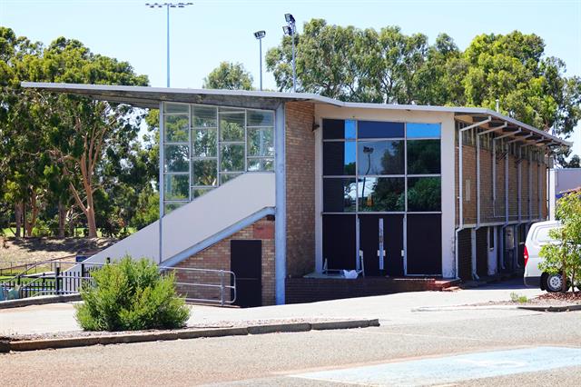 c.1961 grandstand - elevation - NW & SW