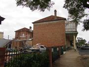 rear elevation along Albion St