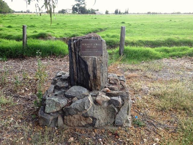 Wokalup School Commemorative Plaque