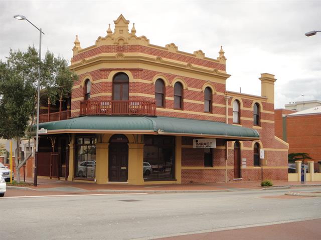 Corner view from Palmerston and Newcastle Street