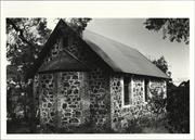 Rear corner elevation of building