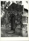 Detail of entrance to priest's cell