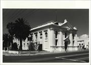Corner elevation of building