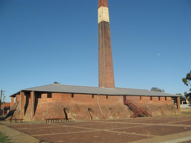 Elevation from eastern side of building