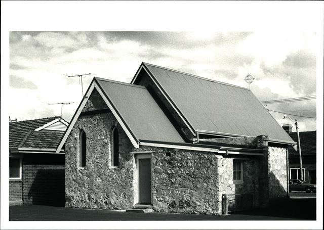 Rear corner elevation