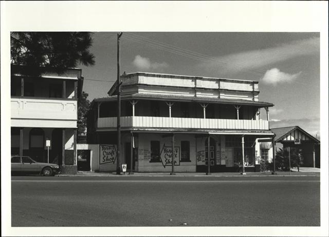 Front elevation of original building