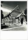 Right corner elevation of church
