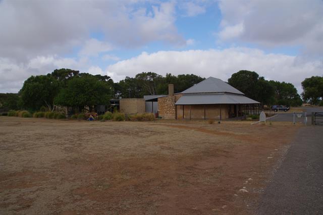 View of Old Store with coffee shop attached to rear (left)