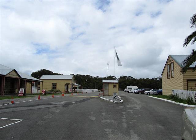 Front entry as it was in 2011 looking West