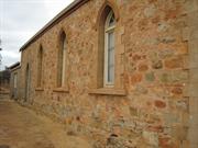 Side elevation of the Hall to the rear of the Church