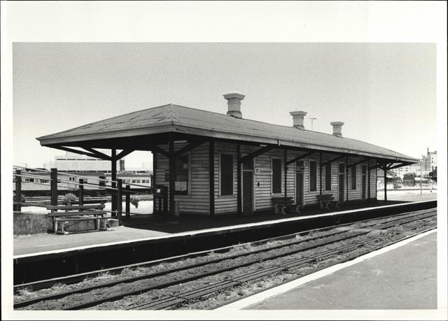 View of central platforms from South east platform